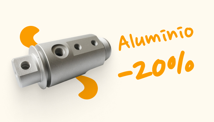-20% Aluminio 6082 Express