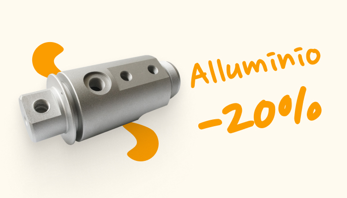 20% su Alluminio 6082