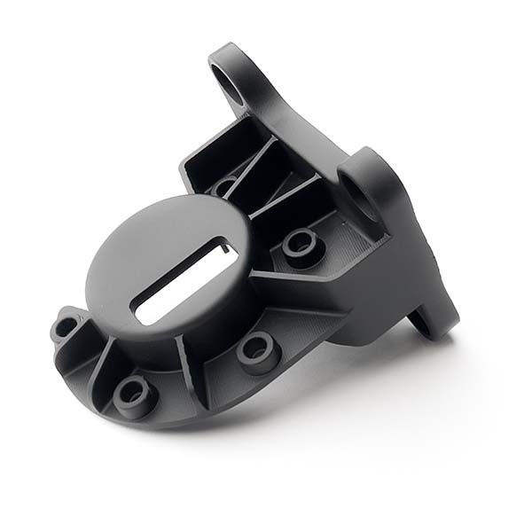 Pieza de resina 3D Tough PP-like