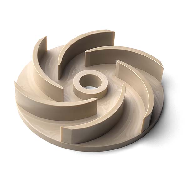 peek CNC-bearbeitung teil