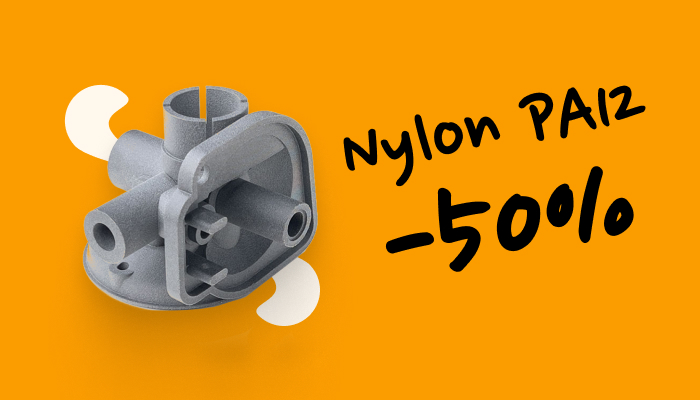 50% Réduction sur Nylon PA12 Express