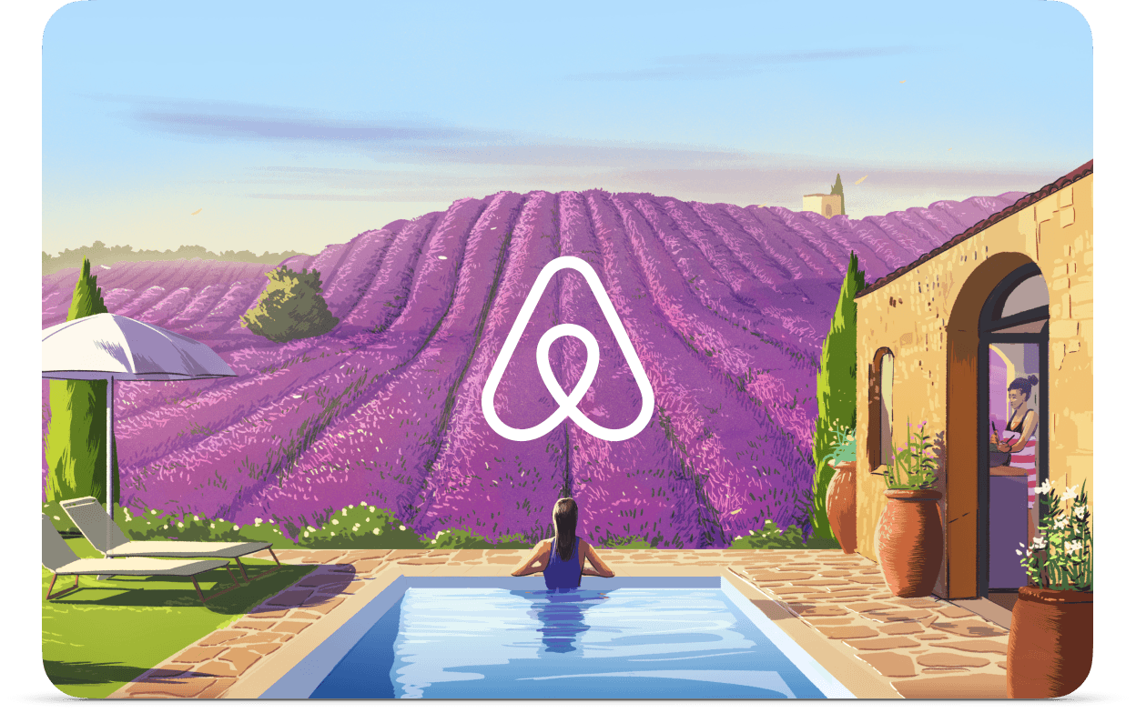 AirBnb gift card piscina
