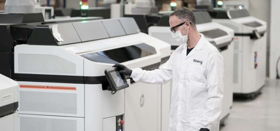 Preventivo Online per Stampa 3D MJF a Weerg