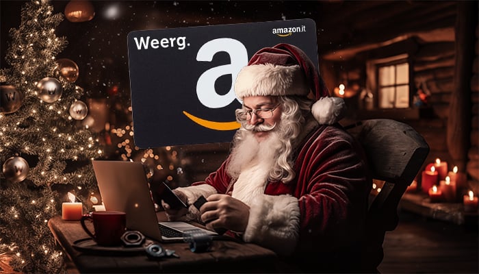 Amazon Gift Card up to €1000!