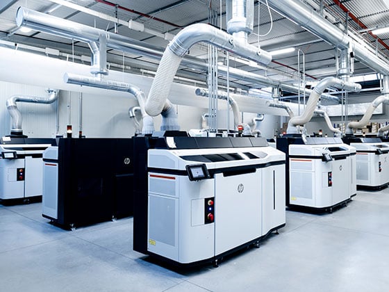  La plus grande installation d'imprimantes MJF au monde