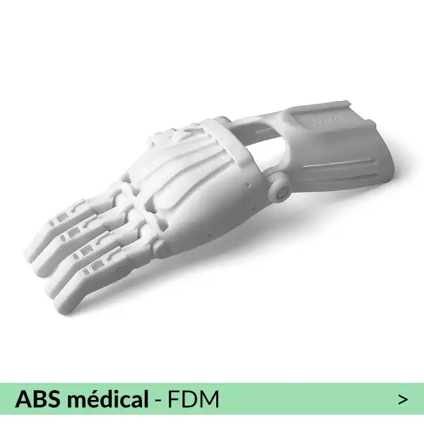 ABS médical FDM impression 3d