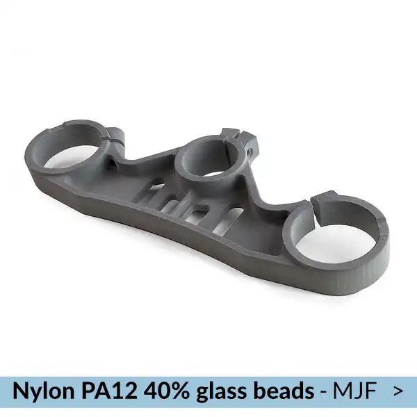 Nylon PA12 40% glass beads