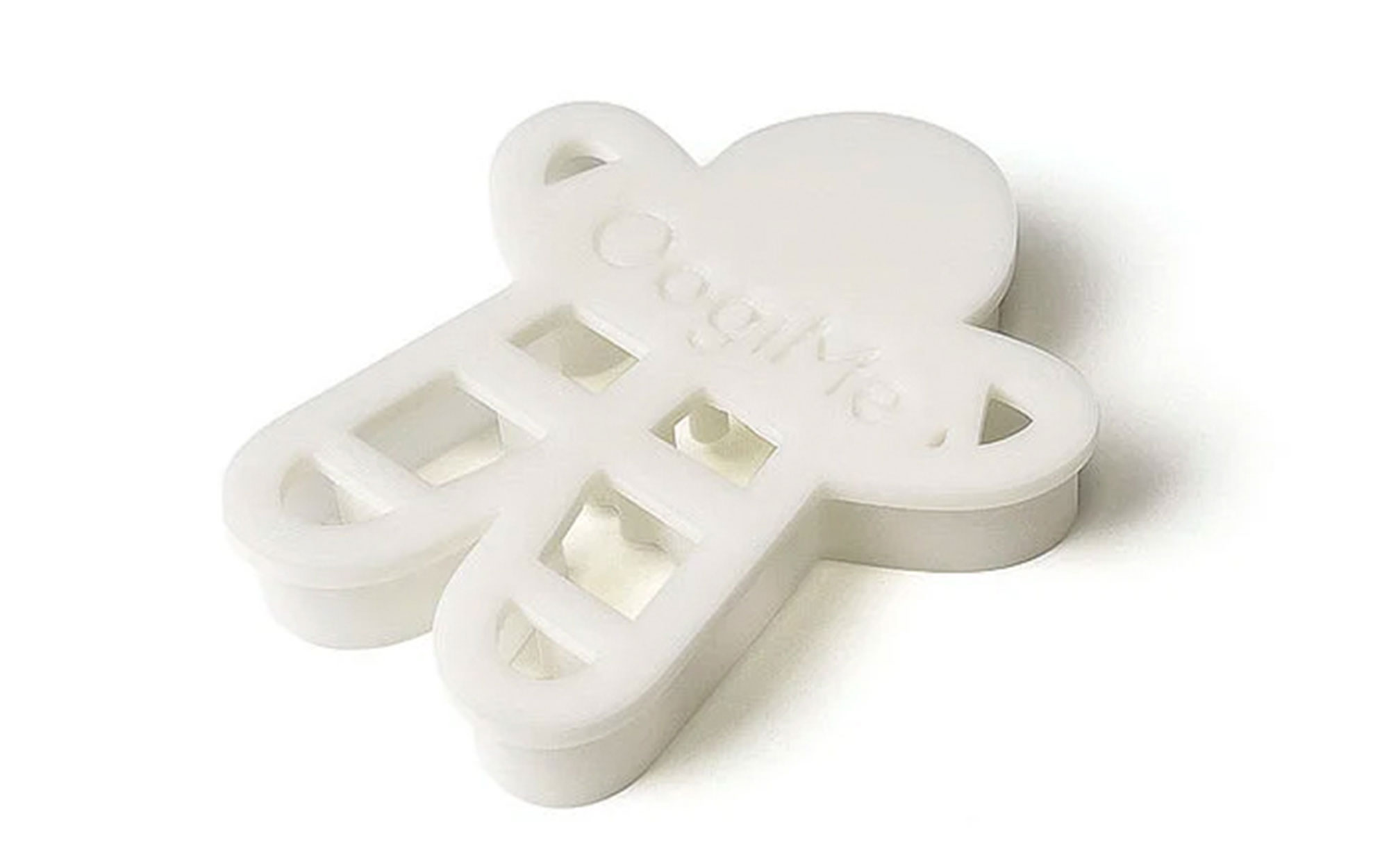 Pièce échantillon imprimée en 3D en ABS alimentaire